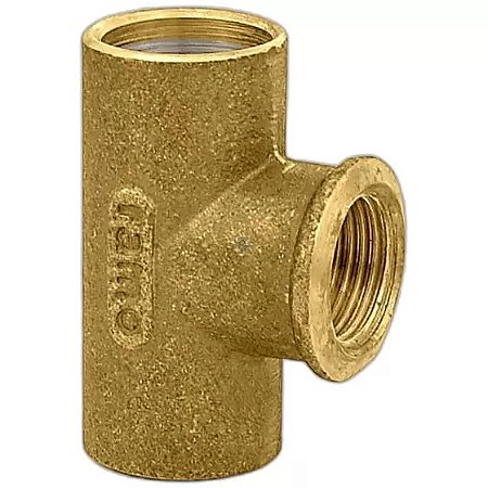 Tee Latão Bronze Ramo B 42 B 42