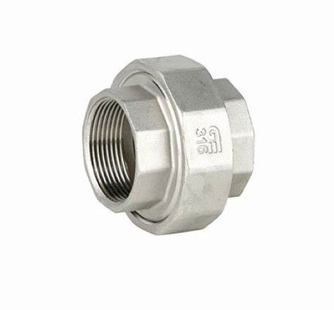 Luva De União Assento Plano Inox 316 F-F 1/2 Bsp Genebre