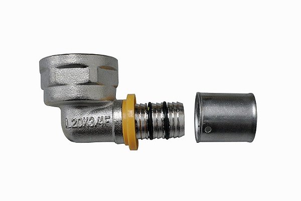Cotovelo Femea Gas 26X3/4 Prensar Gás, Sfera Gás