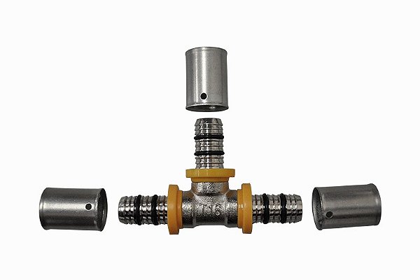 Tee Gas 26X26X26 Multi Gás, Sfera Gás