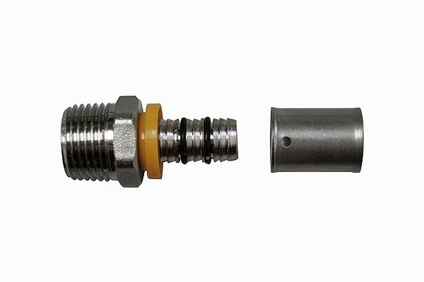 Conector Macho Gas 20X3/4 Prensar Multi Gás, Sfera Gás