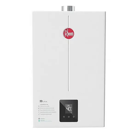 Aquecedor a Gás Eletrônico 20 l/min RB3AP20PVNTIK Rheem Bran