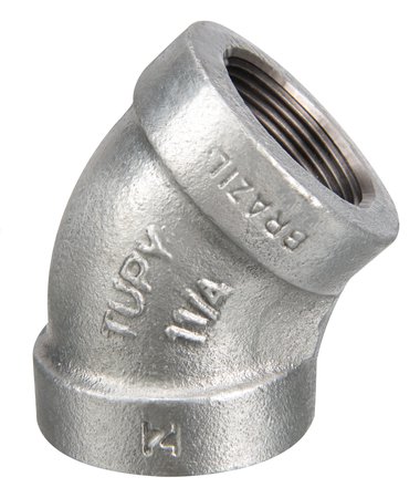 Cotovelo 45 3/8 NPT Alta Pressao Tupy Preto