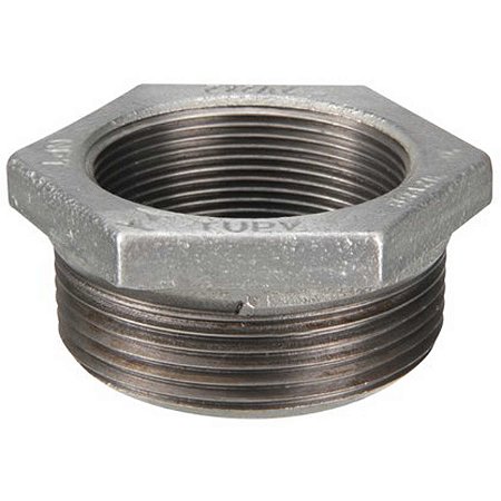 Bucha Redução 1.1/2X1.1/4 NPT Media Pressao Tupy Preto