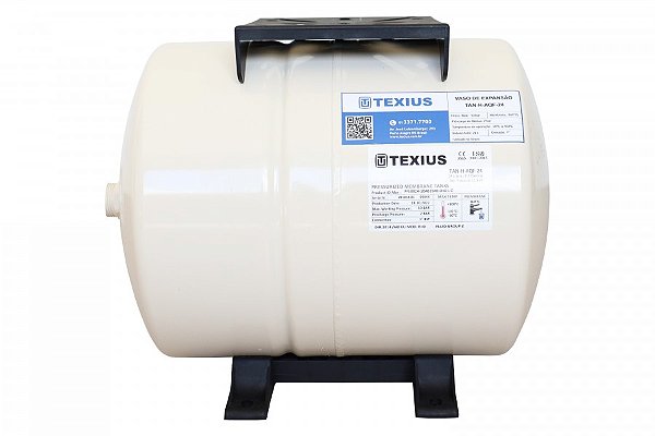 Vaso De Expansao Horizontal 24L Tan-H-Aqf-24L  TX11030  Texi