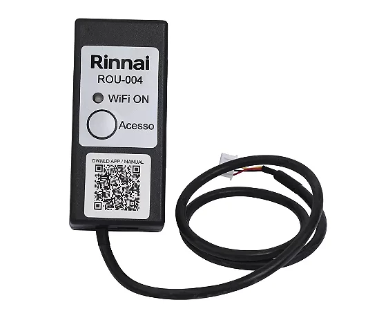 Módulo Wi-Fi Controle de Produtos ROU0040 Rinnai Preto
