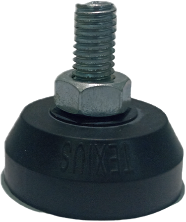 Sapatas De Apoio Suportes Vibra Stop 30mm  TX6298  Texius