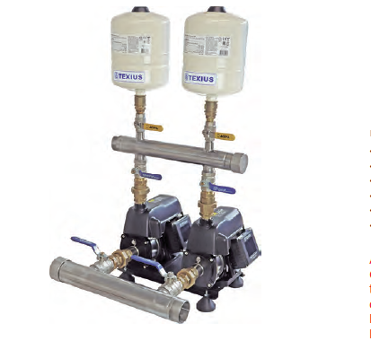Pressurizadores Inversor De Frequência Duplo 2,0CV TSP-4-3DC
