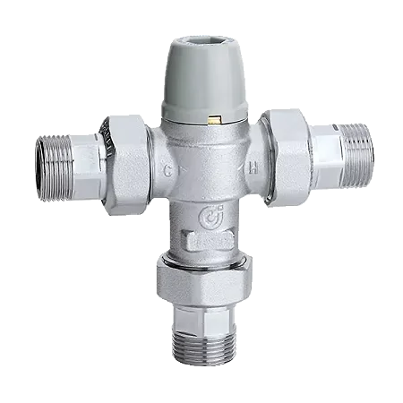 Misturador Termostatico 3/4" Nhs R30-50°C Caleffi Cinza