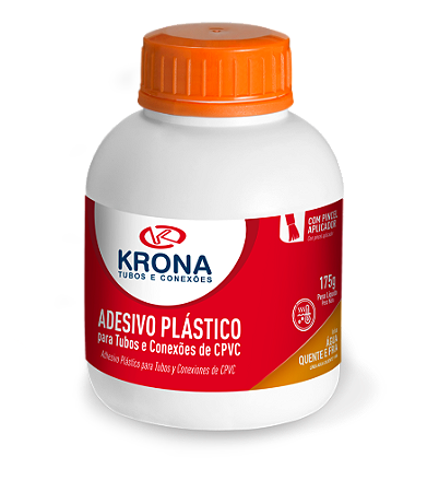 Adesivo Plastico Cpvc C/ Pincel -Frsc 175G Krona