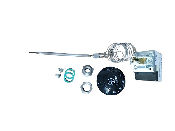 Termostato Caem Tu Hc 080°C 30A M14 Caem Preto