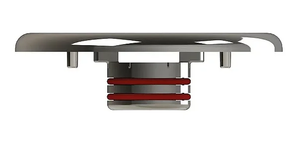 Dreno De Fundo Redondo 50Mm Inox 316 Encaixe Marca Industek