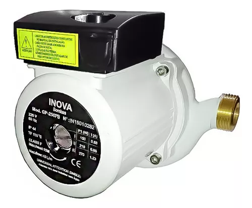 Bomba de Pressurizacao GP-250P Inova Branco 127V