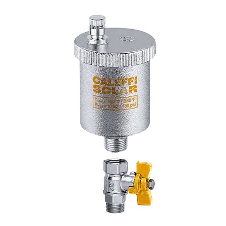Valvula Eliminadora De Ar 1/2M Cr Valcal Solar S/Int Caleffi