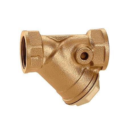 Filtro Obliquo 1 1/4"  Caleffi Latão