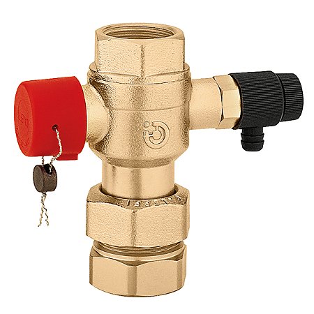 Valvula Esfera para interceção Vaso de expansão 1" Caleffi L