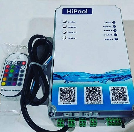 Microbox Smart Plus 2 Bombas 5A 60W Hipool Azul