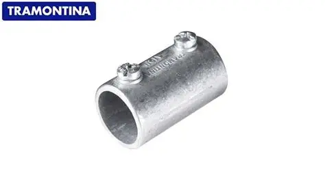Luva Emenda Alumínio Sem Rosca 1" - Flexor Tramontina