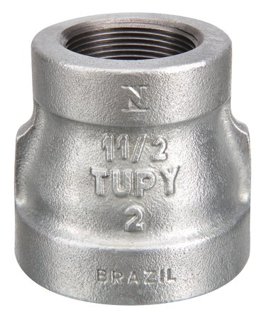 Luva Reducao 3X 2 NPT Alta Pressao Tupy Preto