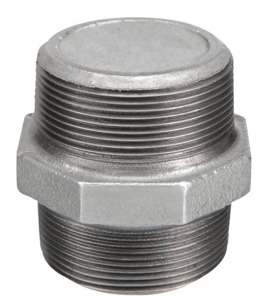 Niple Duplo 1.1/2 NPT Alta Pressao Tupy Preto