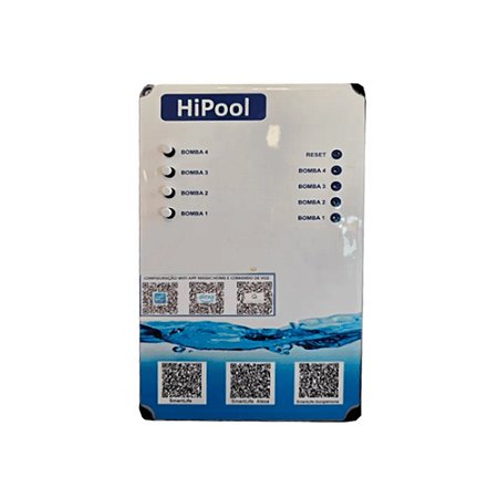 Micro Smart Plus Wi-Fi 4 Bombas De 5A Hipool Branco