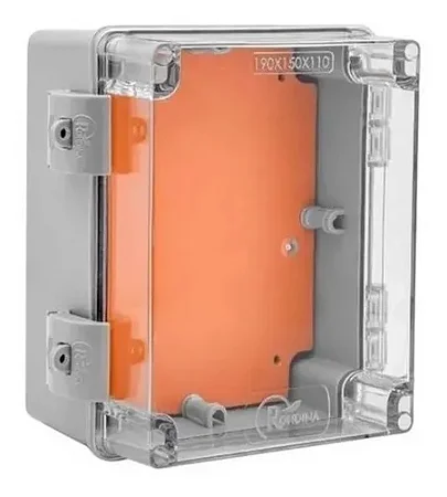 Caixa De Nylon 190X150X110 C/Fech Transp