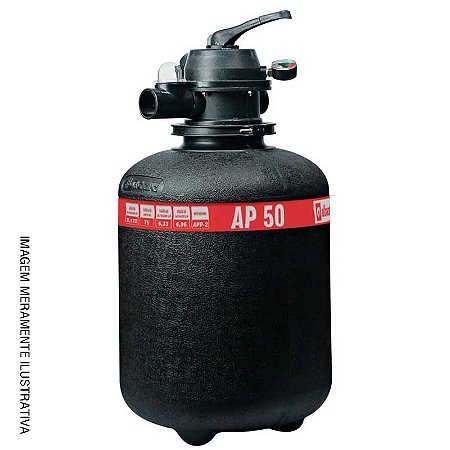 Filtro Modelo Ap-50 Albacete Preto