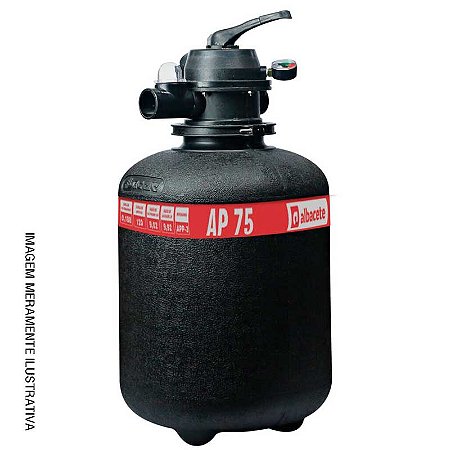Filtro Modelo Ap-75 Albacete Preto