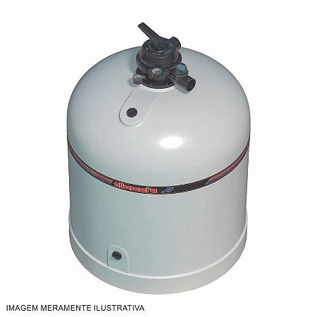 Filtro Fibra De Vidro Modelo A-234 Albacete Branco