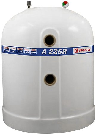 Filtro Fibra De Vidro Modelo A-236-R Albacete Branco