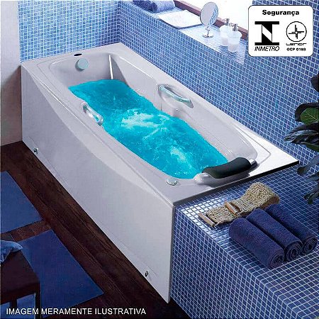 Banheira Almeria P Albacete Branco