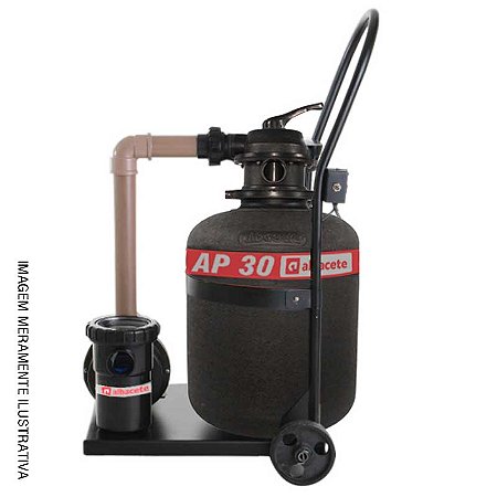 Filtro Portátil Em Termoplástico P-30 Albacete Branco