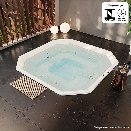 Spa Marbella 5000 C5 ECO Gel Coat  Albacete Branco