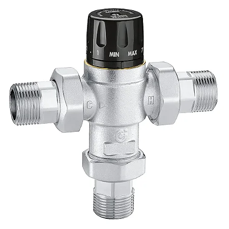 Misturador Termostatico Regulavel 35 -65 C 01" C/Ret. Caleff