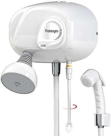 Ducha Potenza Eletrônica Blindada Press - BR - 7,8kW/220V Ca