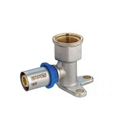 Cotovelo Fêmea Com Flange 20 X 3/4