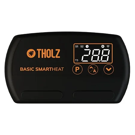Controlador Smart Heat Aquecedor Solar + 2 Termostato - Tholz