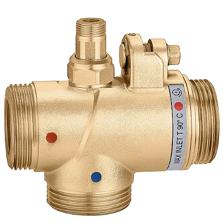 Misturadora Termostatica Dn50 Ligação: G 2 3/4" Caleffi Dourado
