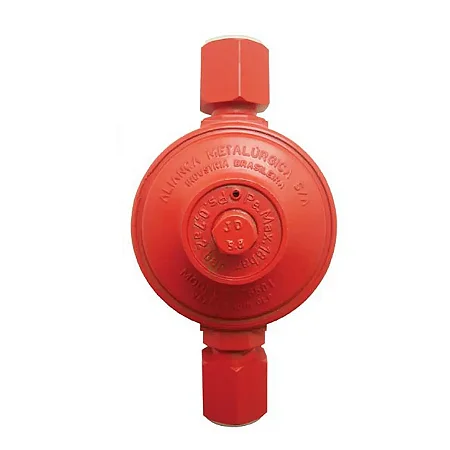 Regulador de Gás Aliança - 9Kg/h - GLP - 76501/2 VM