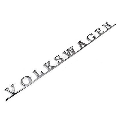 EMBLEMA VOLKSWAGEN TAMPA KOMBI ALEMÃ AÇO CROMADO