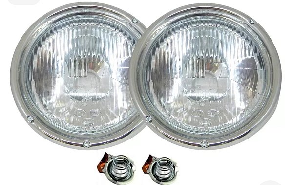FAROL FUSCA 73/74/75 ARTEB HELLA + SOQUETES - PAR