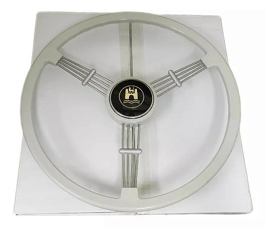 VOLANTE FUSCA SPLIT, OVAL, ALEMÃO 59 BANJO EMPI