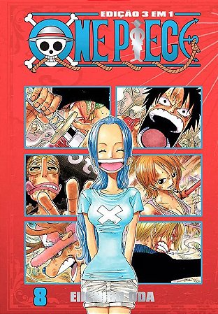 One Piece 3 em 1 - 03 - Eiichiro Oda - Português Capa Comum