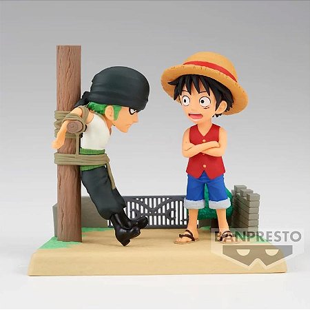 Banpresto - One Piece - Log Stories - Monkey D. Luffy & Roronoa Zoro, Bandai Spirits World Collectable Figure main image 1