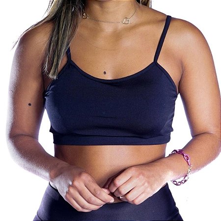 Top Alcinha fitness com bojo academia esporte lazer