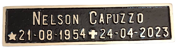 Placa em Bronze Bom Pastor