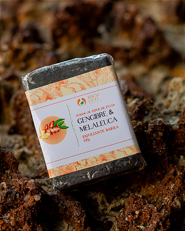 Esfoliante em barra - Gengibre  e Melaleuca