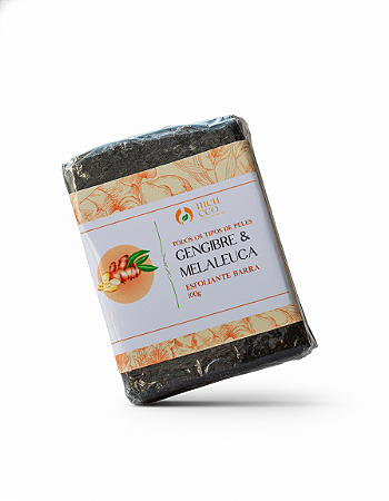 Esfoliante em barra - Gengibre e Melaleuca