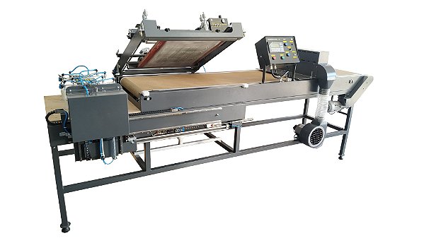 Máquina para impressão automática com alimentador