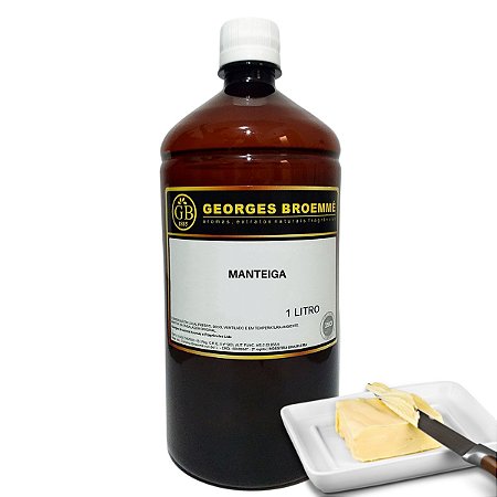 Essência Alimentícia De Manteiga 1l Gb Aroma E Sabor